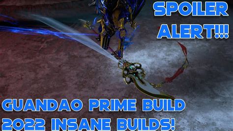 Warframe guandao prime build -  · I wanted to ask some advice on how to improve this Guandao build I have going on right now. Aside from the stance of course //squints at konzu and his stupid …